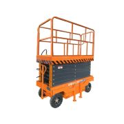 Подъемник ножничный передвижной 500 кг 12/14 м TOR SJY DC аккумуляторный (G)